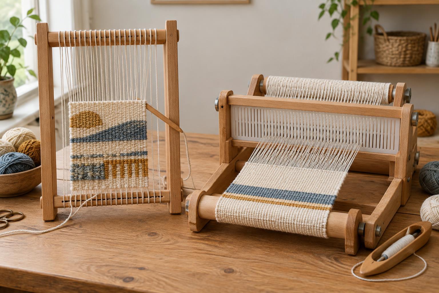 Rigid-Heddle Versus Frame Looms: What Can a Beginner Weave?