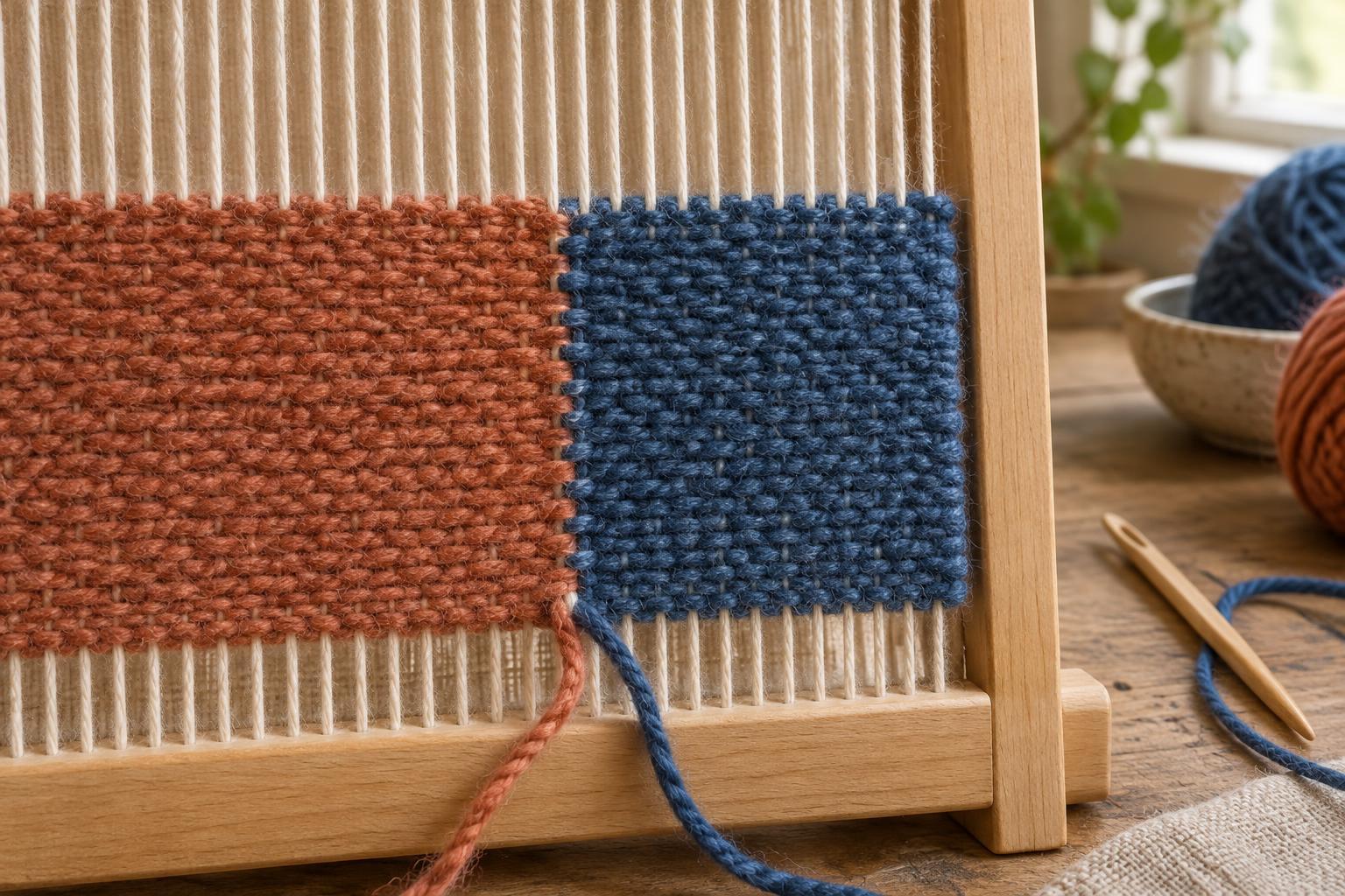 How to Join Tapestry Wefts Without Leaving Unwanted Slits