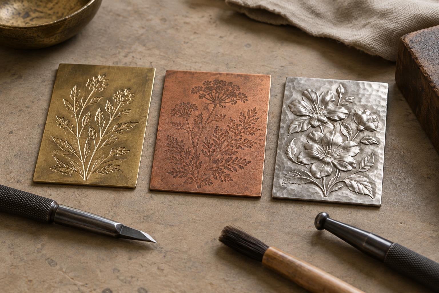 Engraving, Etching and Chasing: Three Ways to Decorate Metal