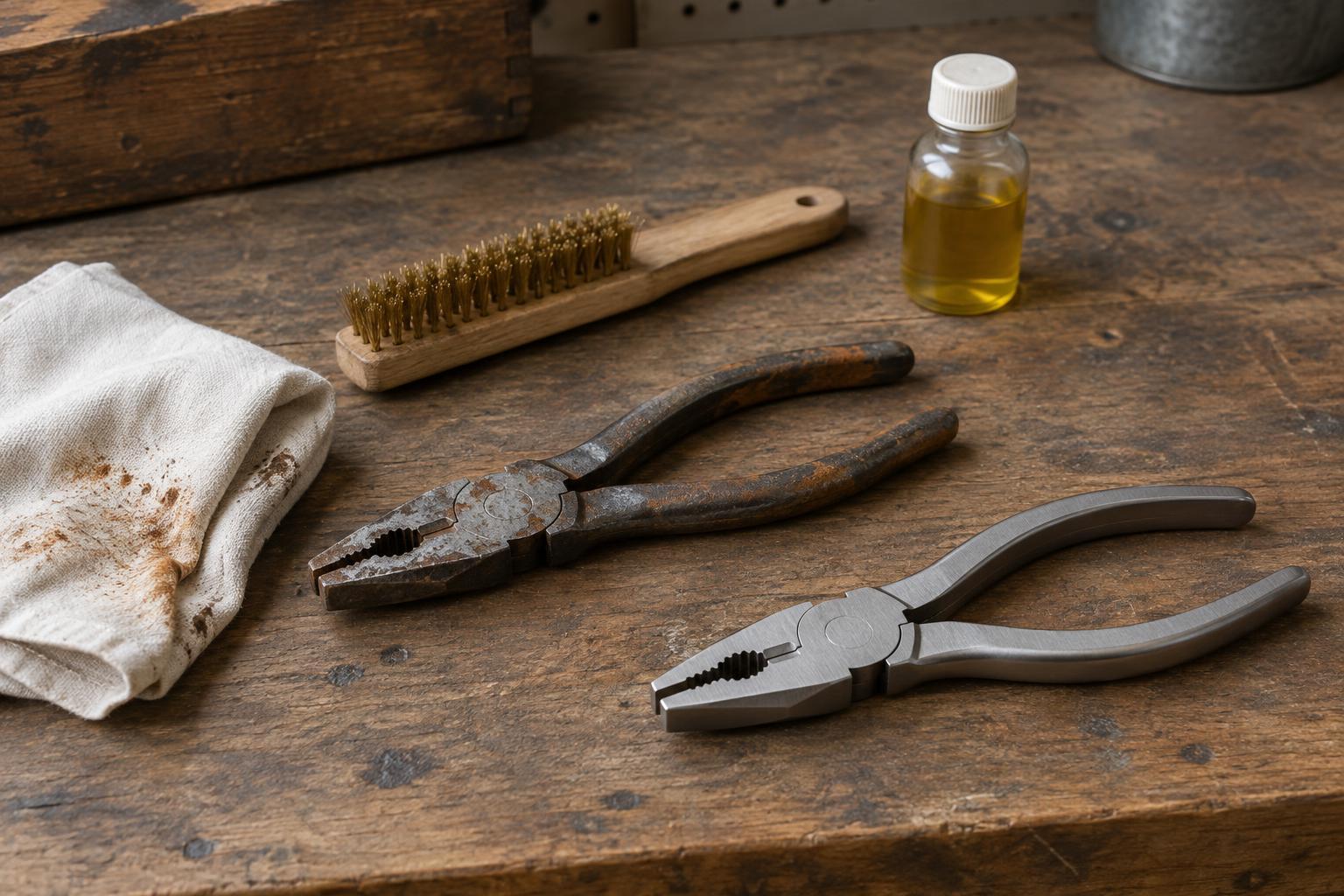 How to Remove Surface Rust from Hand Tools and Keep It from Returning