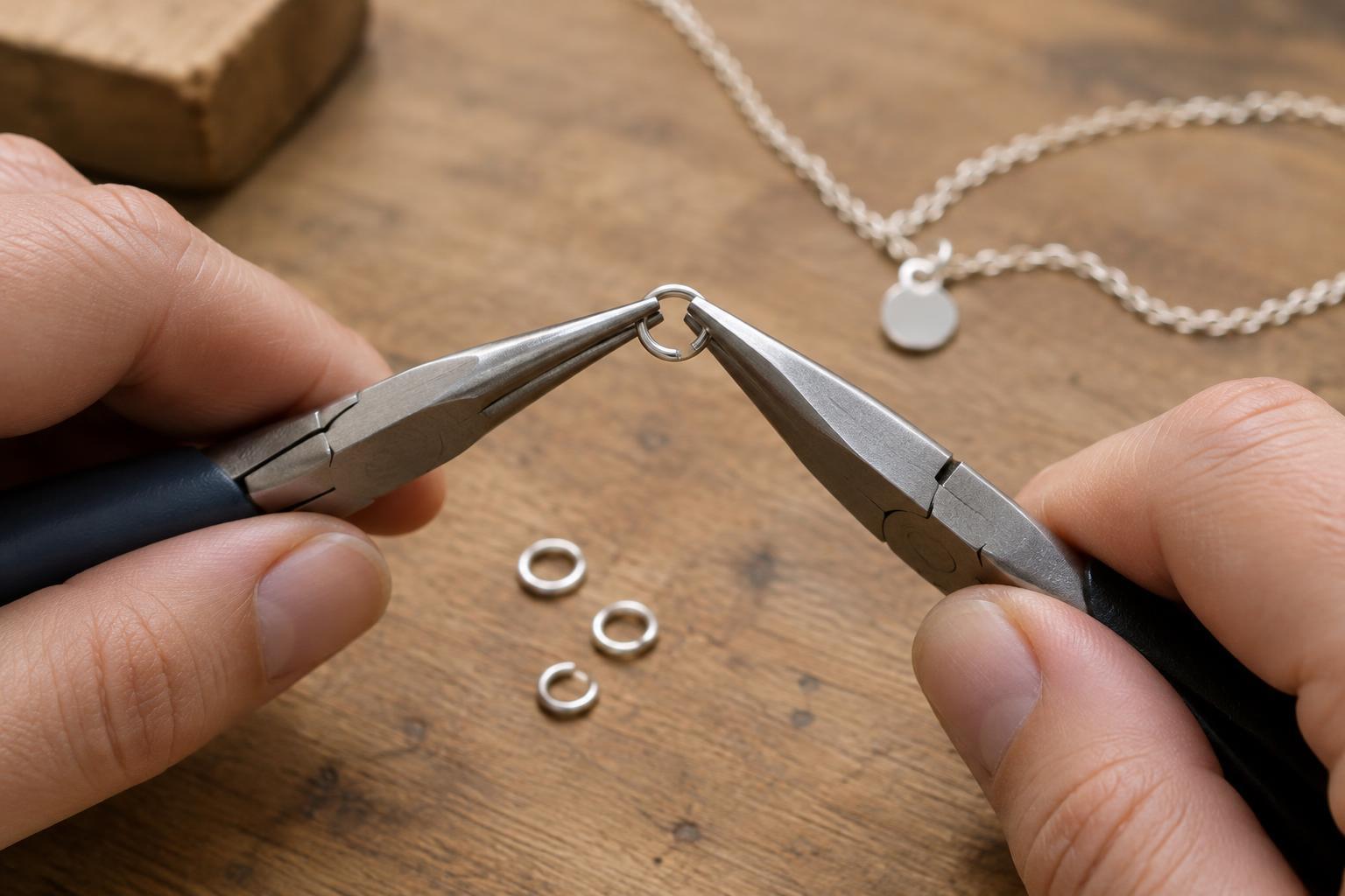 How to Open and Close Jump Rings Without Weakening the Join