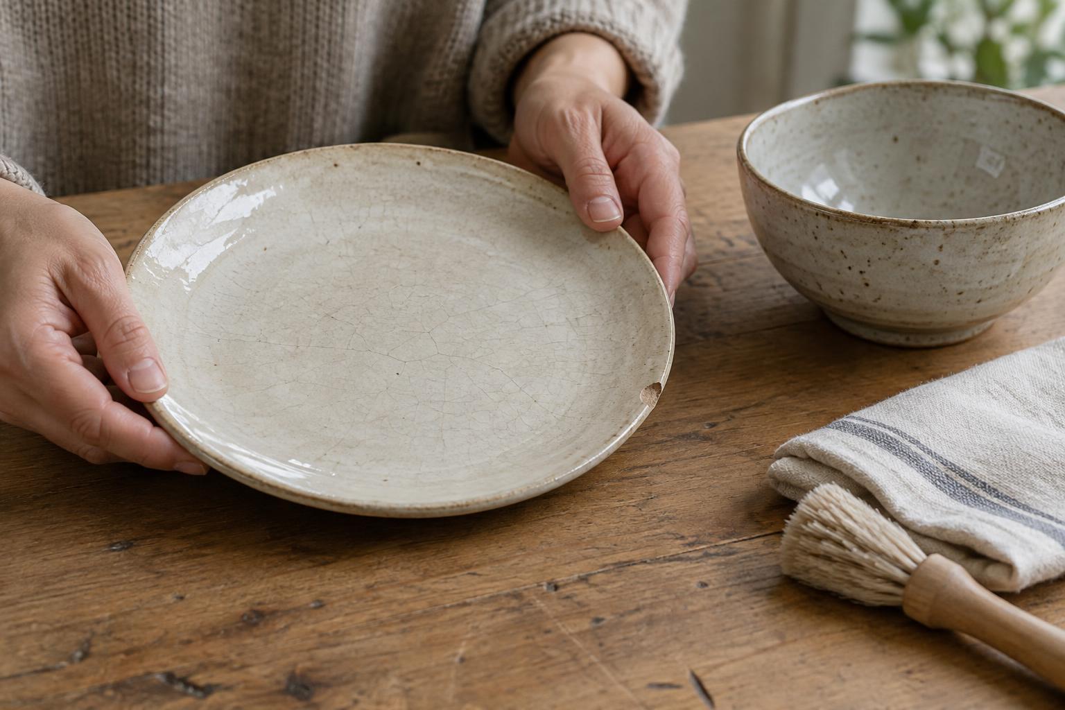 How to Care for Handmade Ceramic Tableware with Chips, Cracks or Crazing
